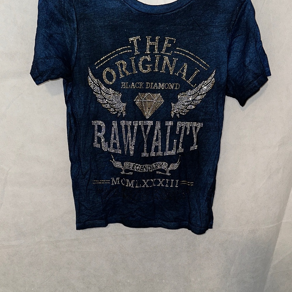 Black Diamond Kids Blue Rawyalty Tee